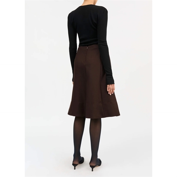 Skall Studio Eva Nederdel, Dark Brown 